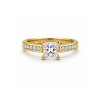 Odette Princess Cut Engagement Ring