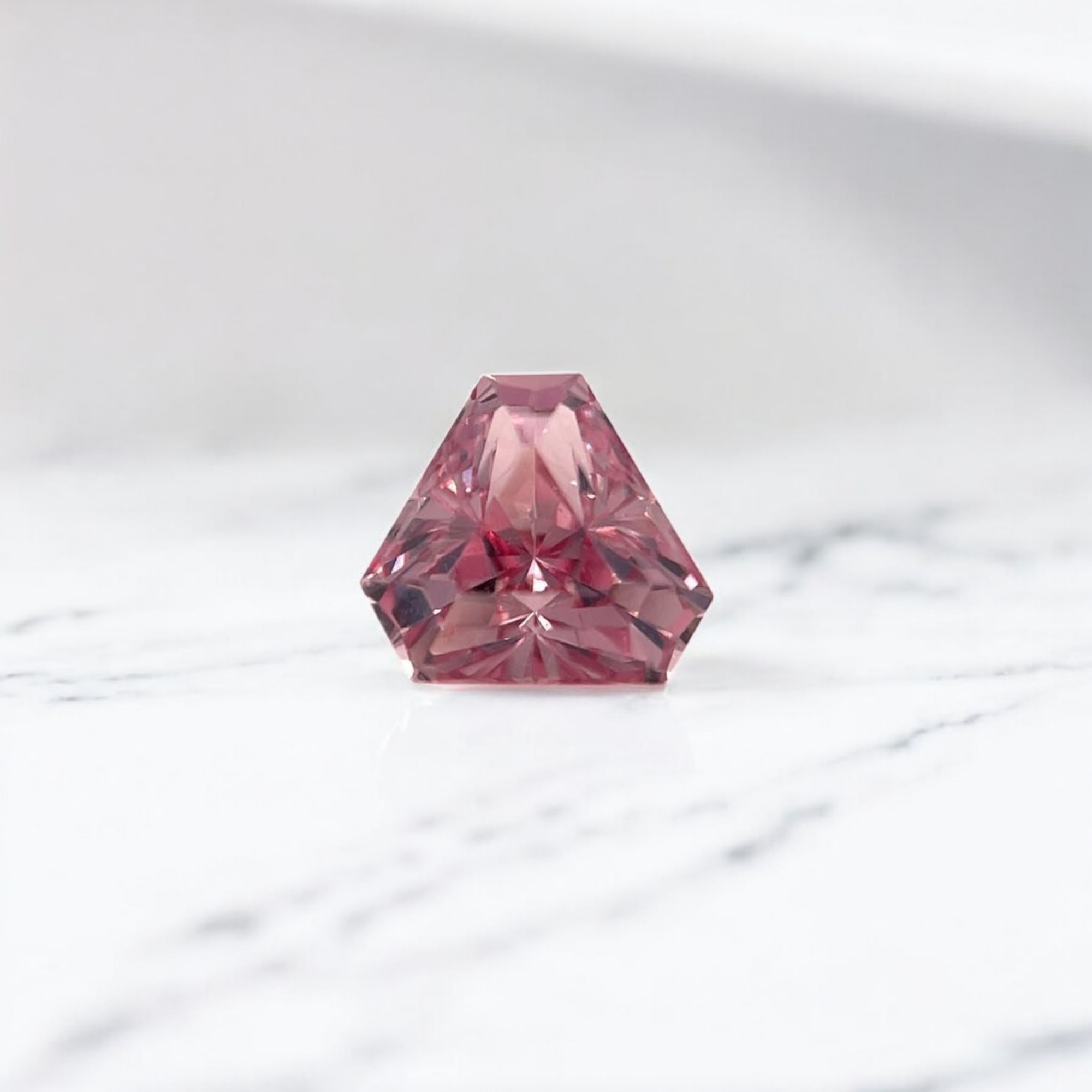 1.16ct Malaya Garnet Shield Cut