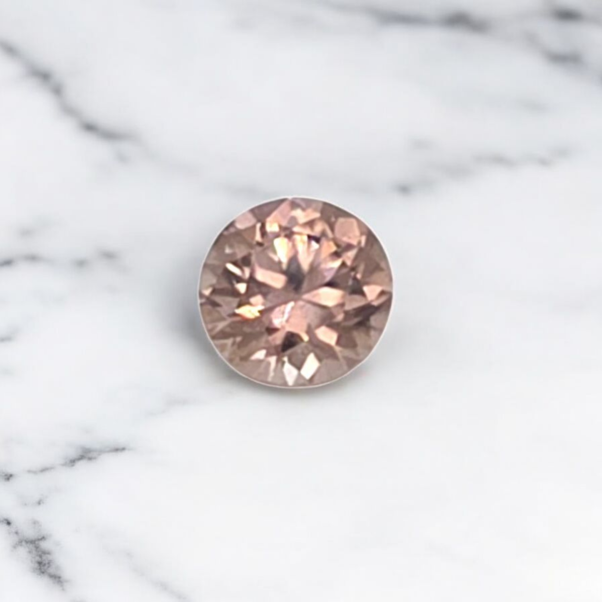 1.29 ct Australian Zircon Round Cut