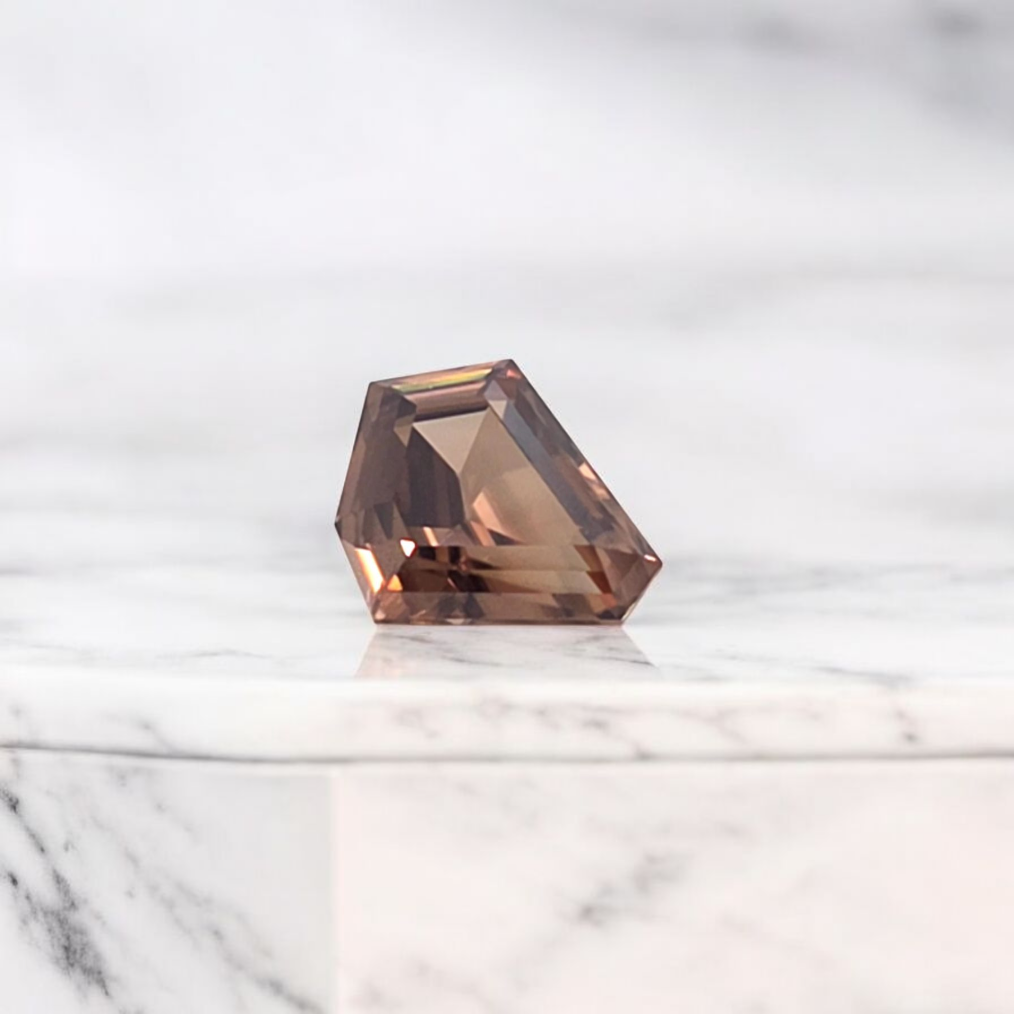 4.76 ct Australian Zircon Freeform Cut