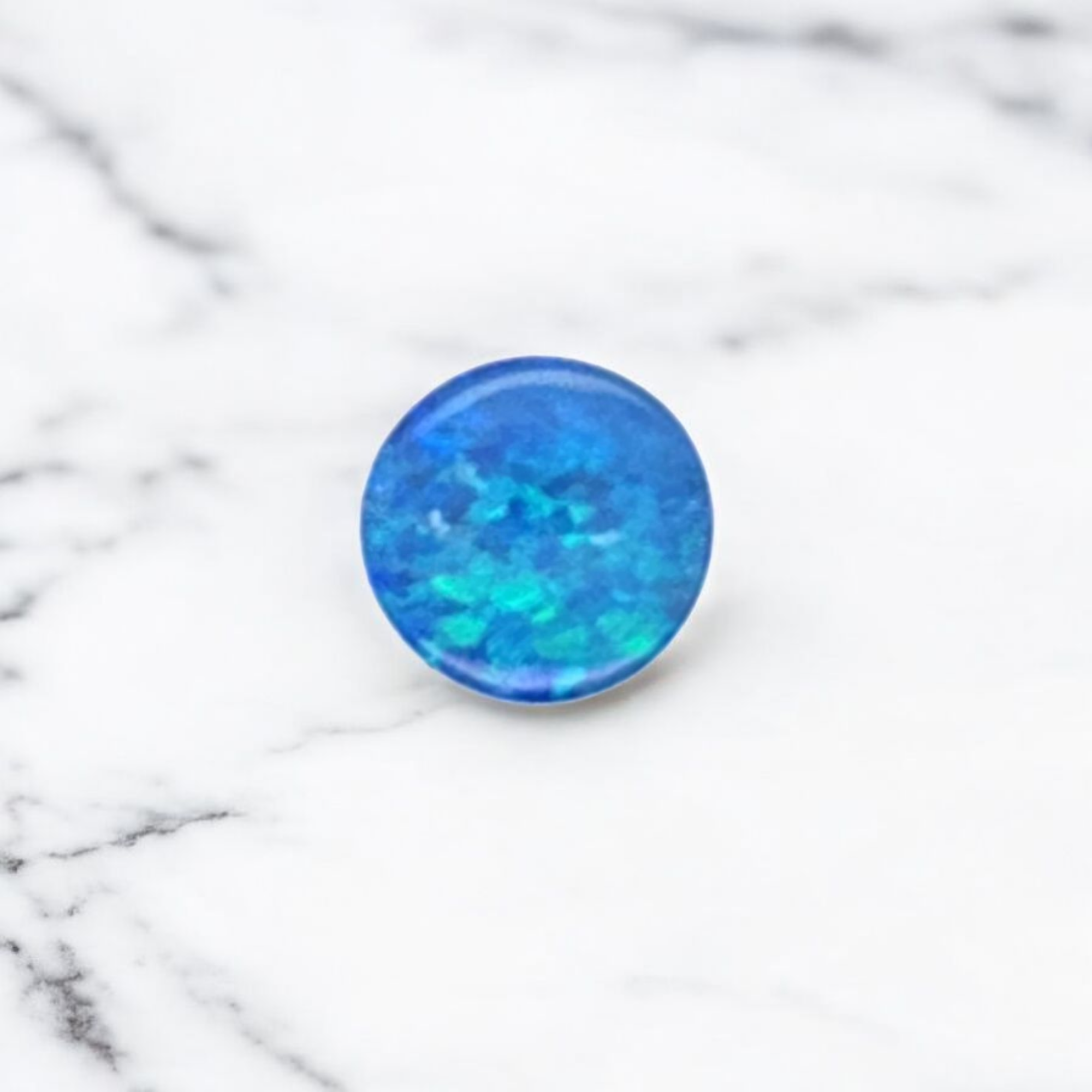 1.31 ct Australiabn Opal Doublet Coober Pedy Round Cut