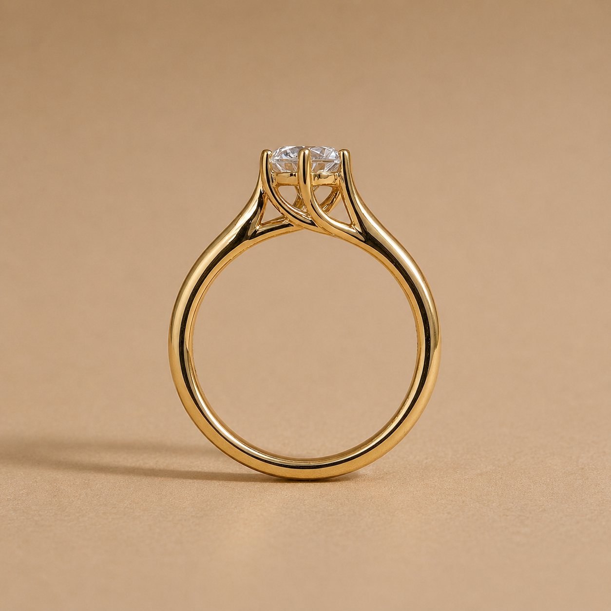 Solara Solitaire Engagement Ring