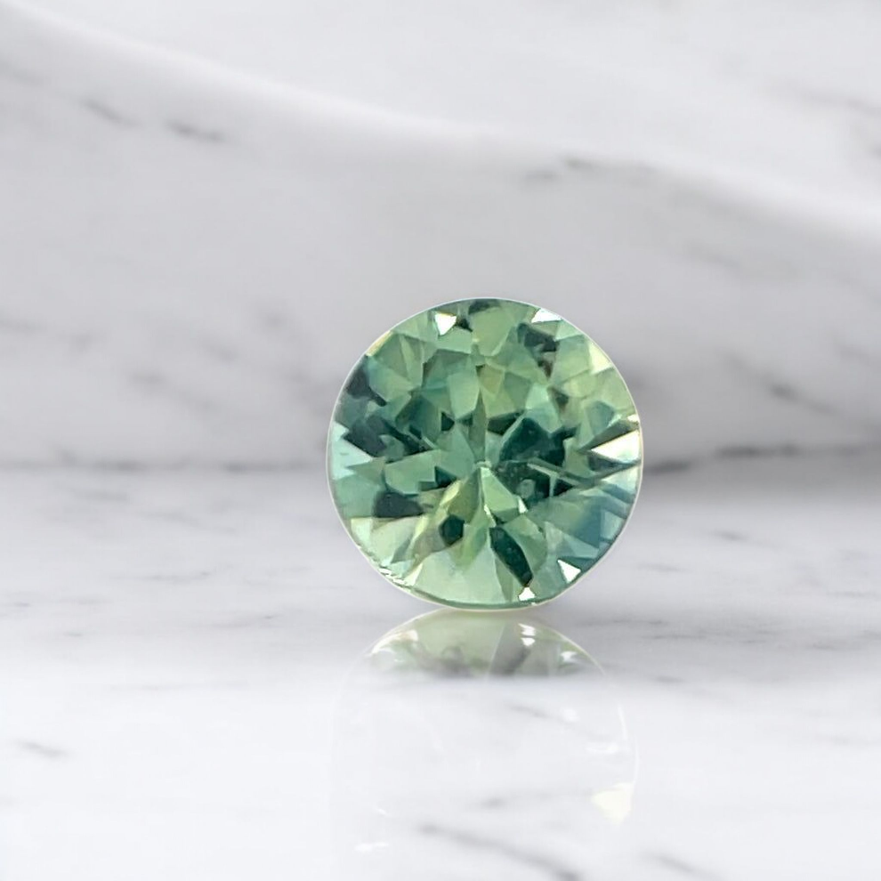 0.37ct Australian Light Green-Blue Sapphire