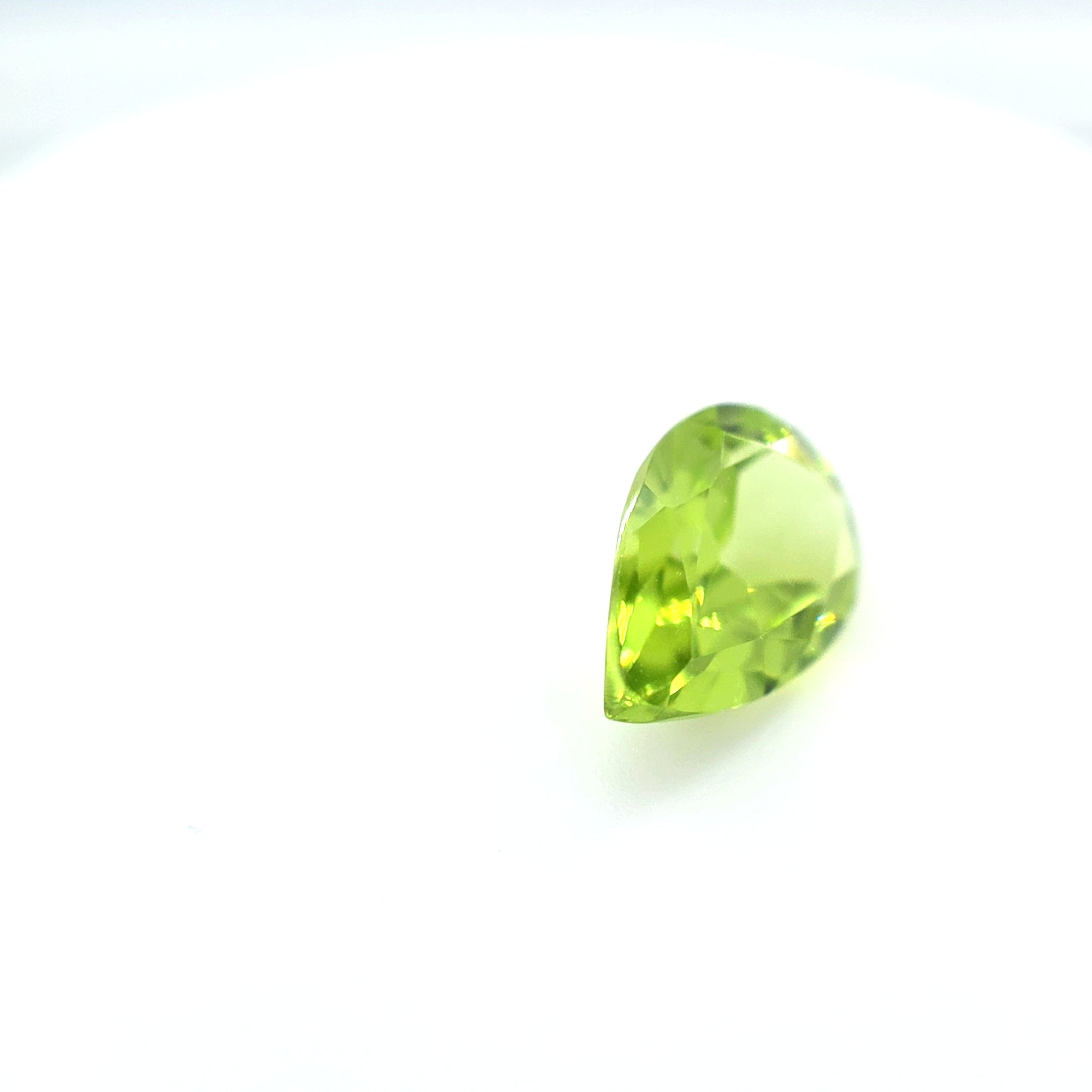 Peridot Pear Cut 6 x 9mm