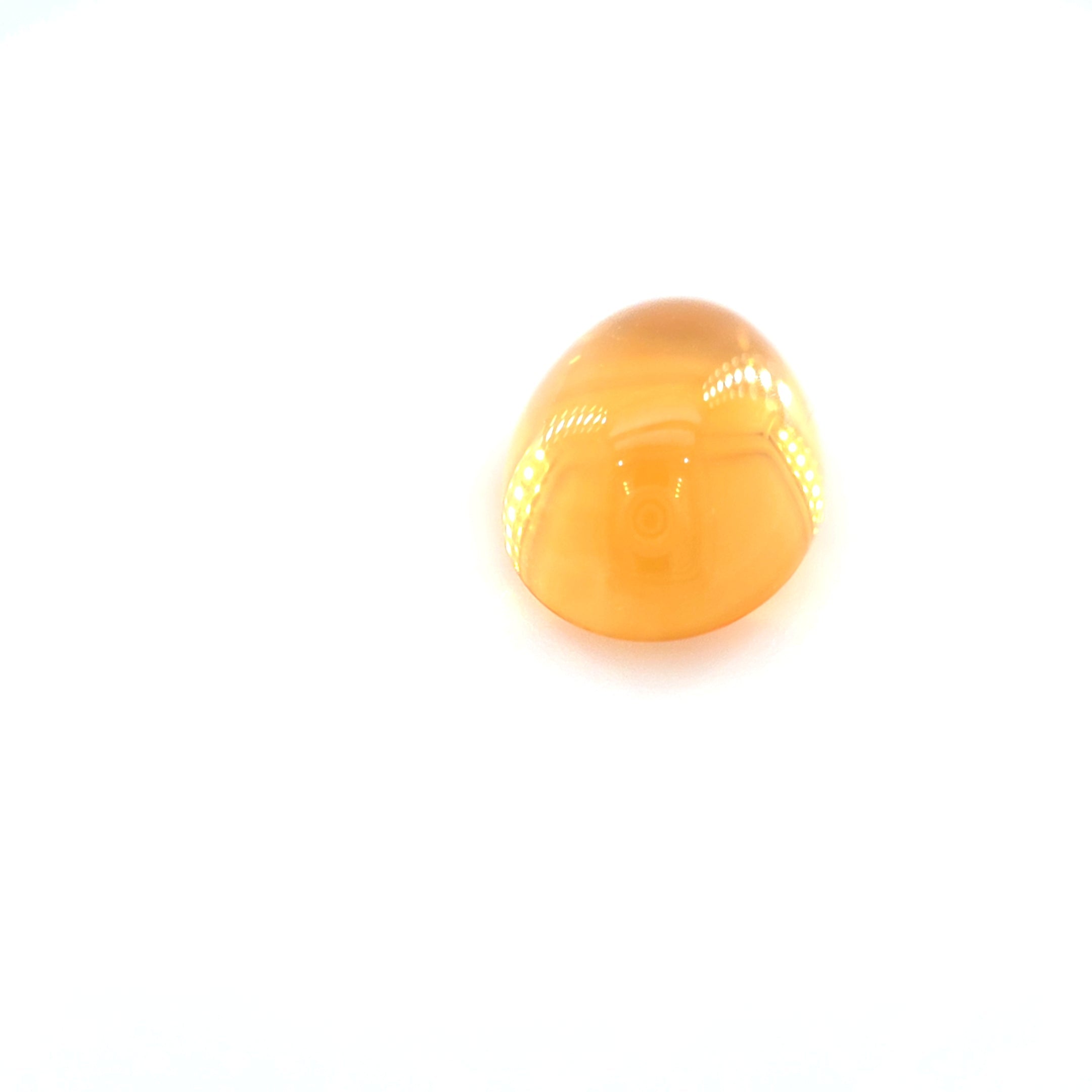 Citrine Oval Cabochon Cut 7 x 9 mm