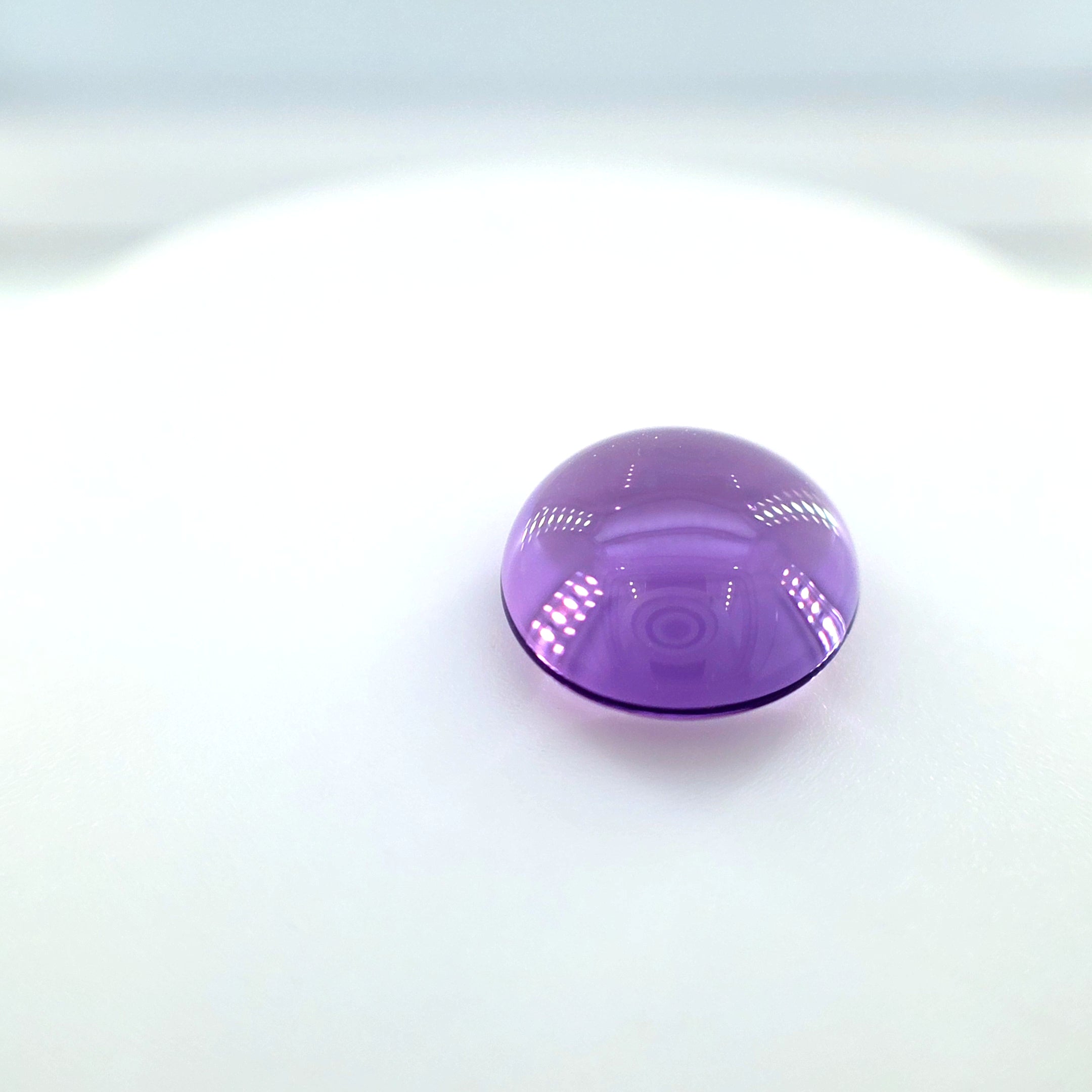 Amethyst Cabochon Cut 10mm