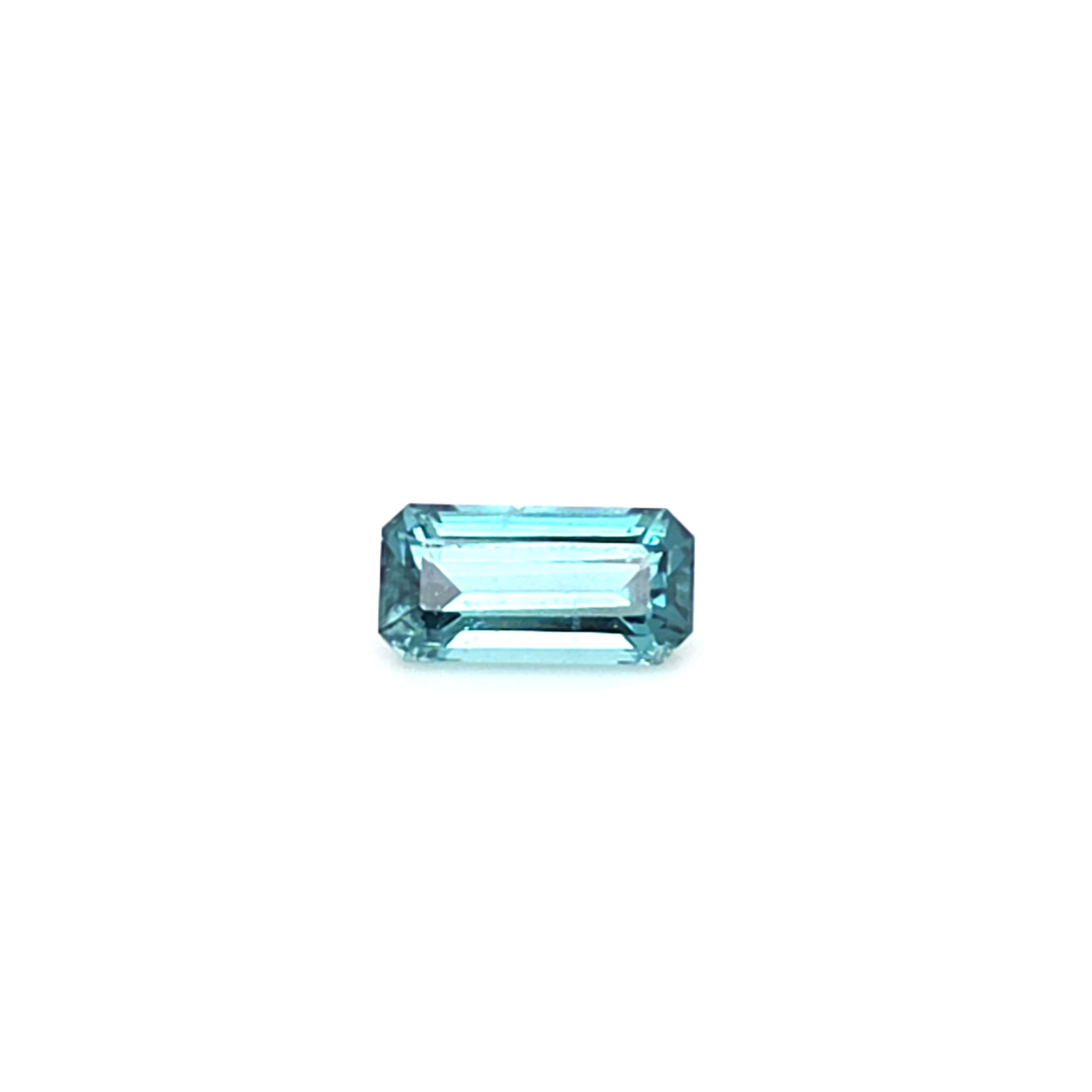 Indicolite Tourmaline Emerald Cut 1.22ct