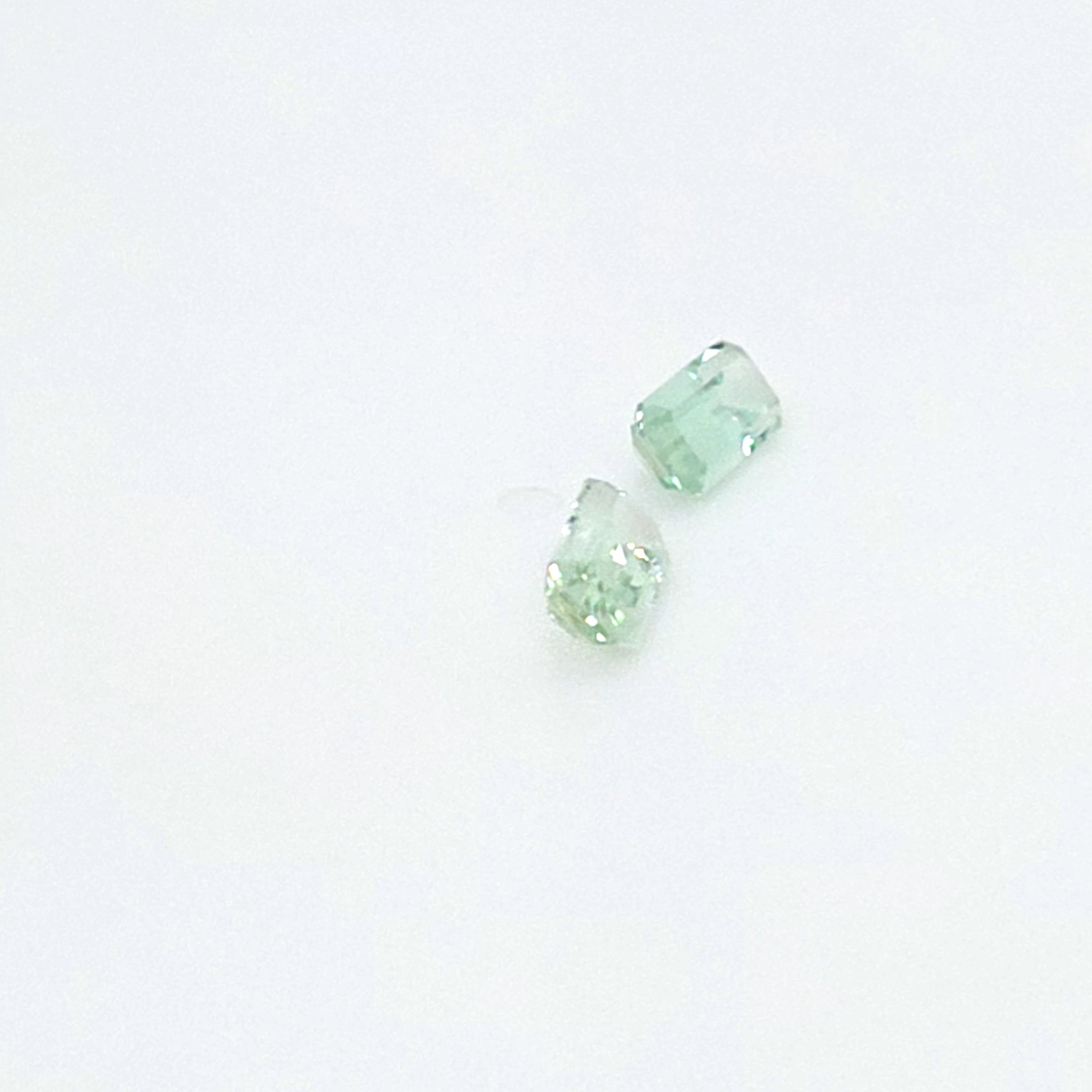 Mint Tourmaline Pair 0.93 ct
