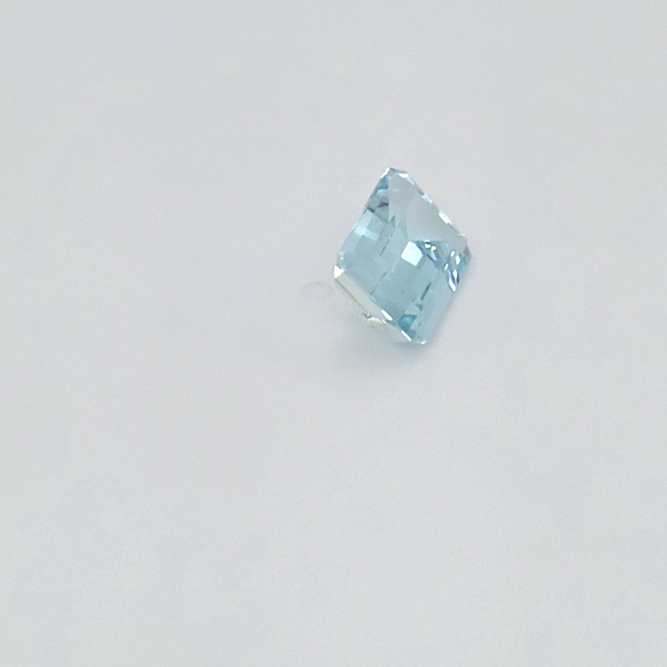 3.24ct Aquamarine Emerald Cut