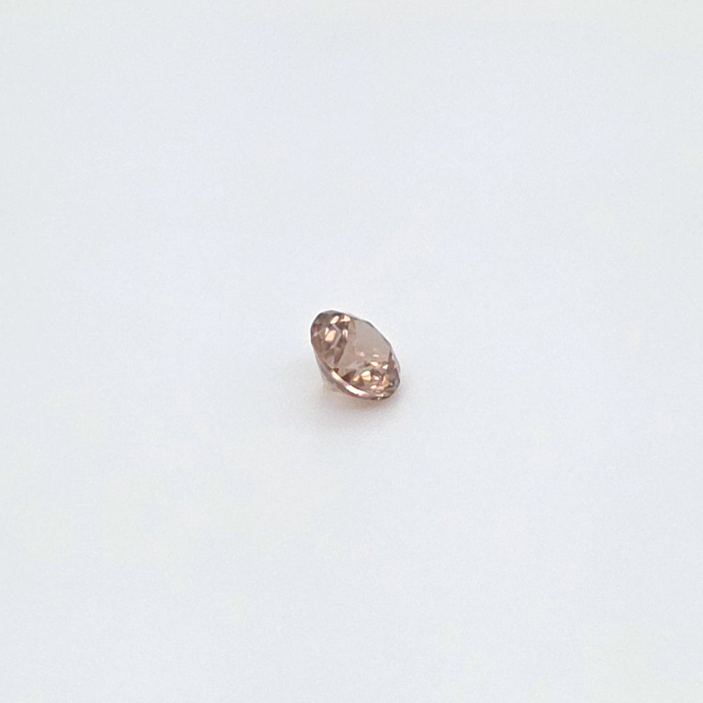 1.05ct  Australian Zircon Champagne Round Cut
