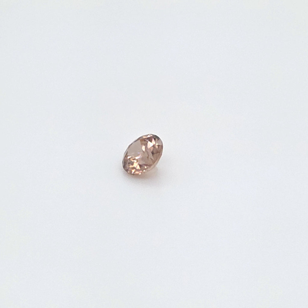 1.05ct  Australian Zircon Champagne Round Cut