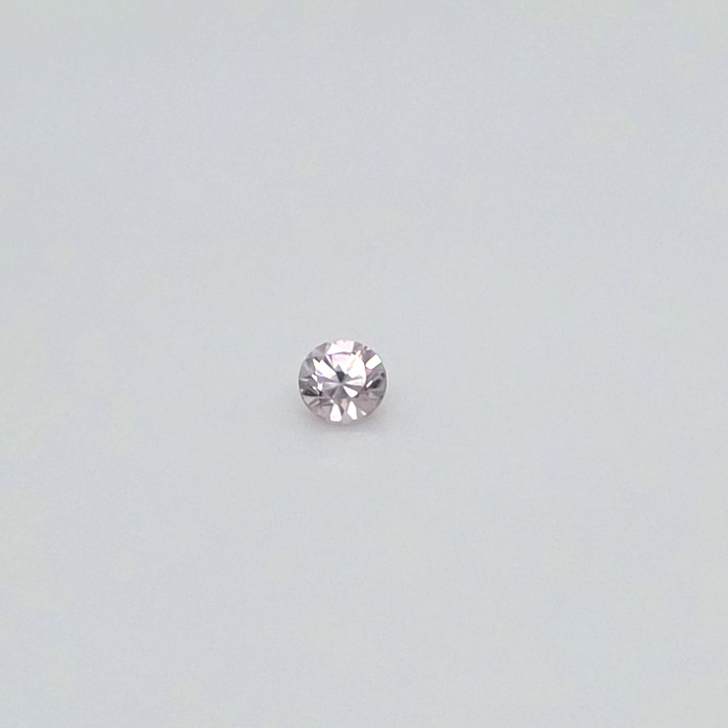 0.50 ct Australian Zircon Round Cut Light Pink