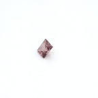 1.76 ct Australian Zircon Pink Square Cut
