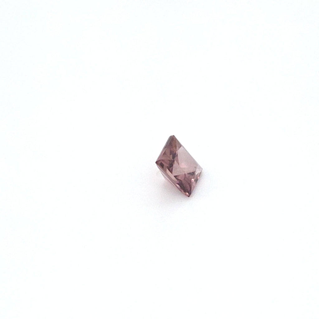 1.76 ct Australian Zircon Pink Square Cut