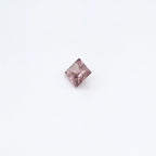 2.12 ct Australian Zircon Pink Square Cut