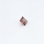 2.37 ct Australian Zircon Pink Square Cut