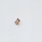 1.04 ct Australian Zircon Champagne Square Cut