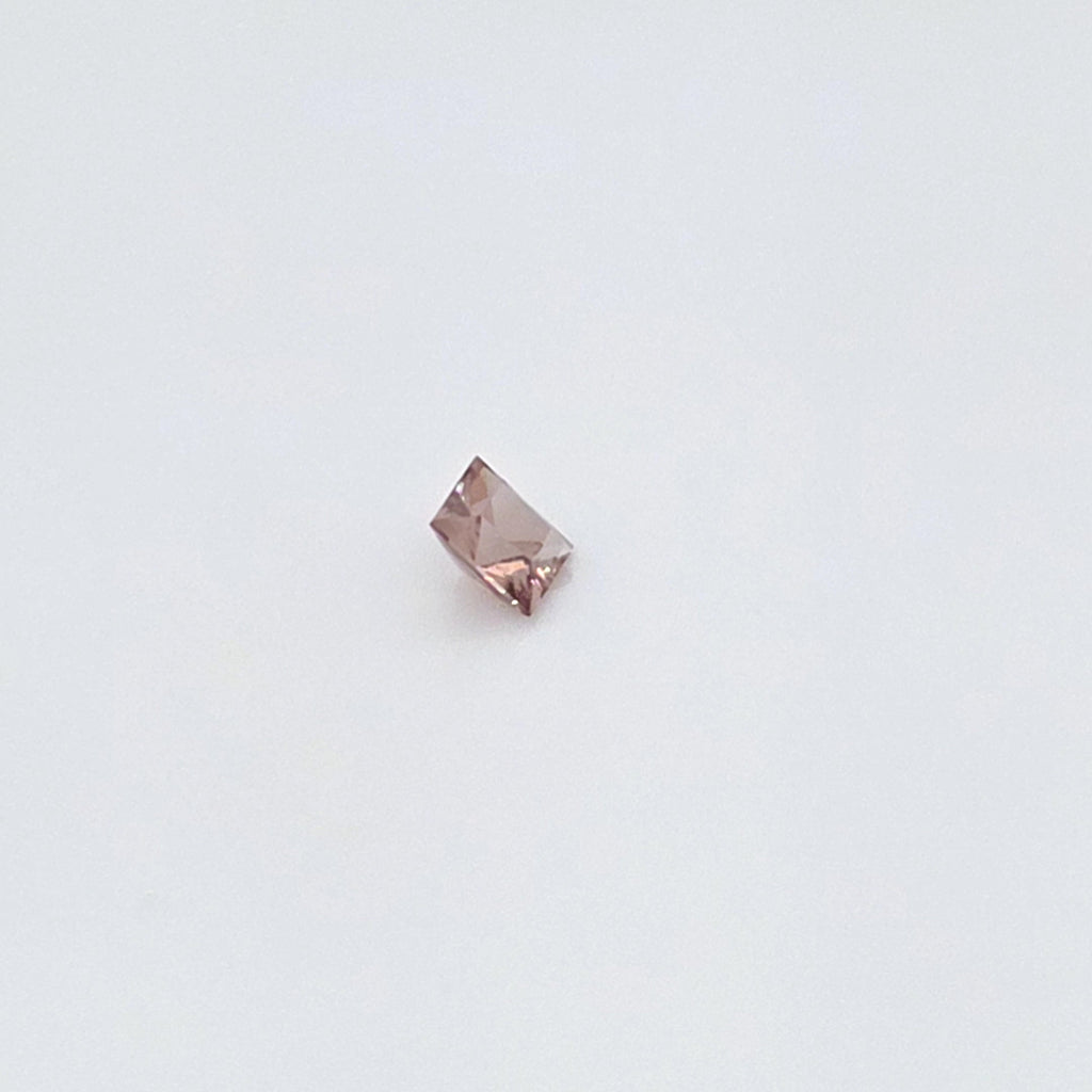 0.82 ct Australian Zircon Champagne Square Cut