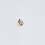 0.82 ct Australian Zircon Champagne Square Cut
