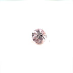0.50 ct Australian Zircon Round Cut Light Pink