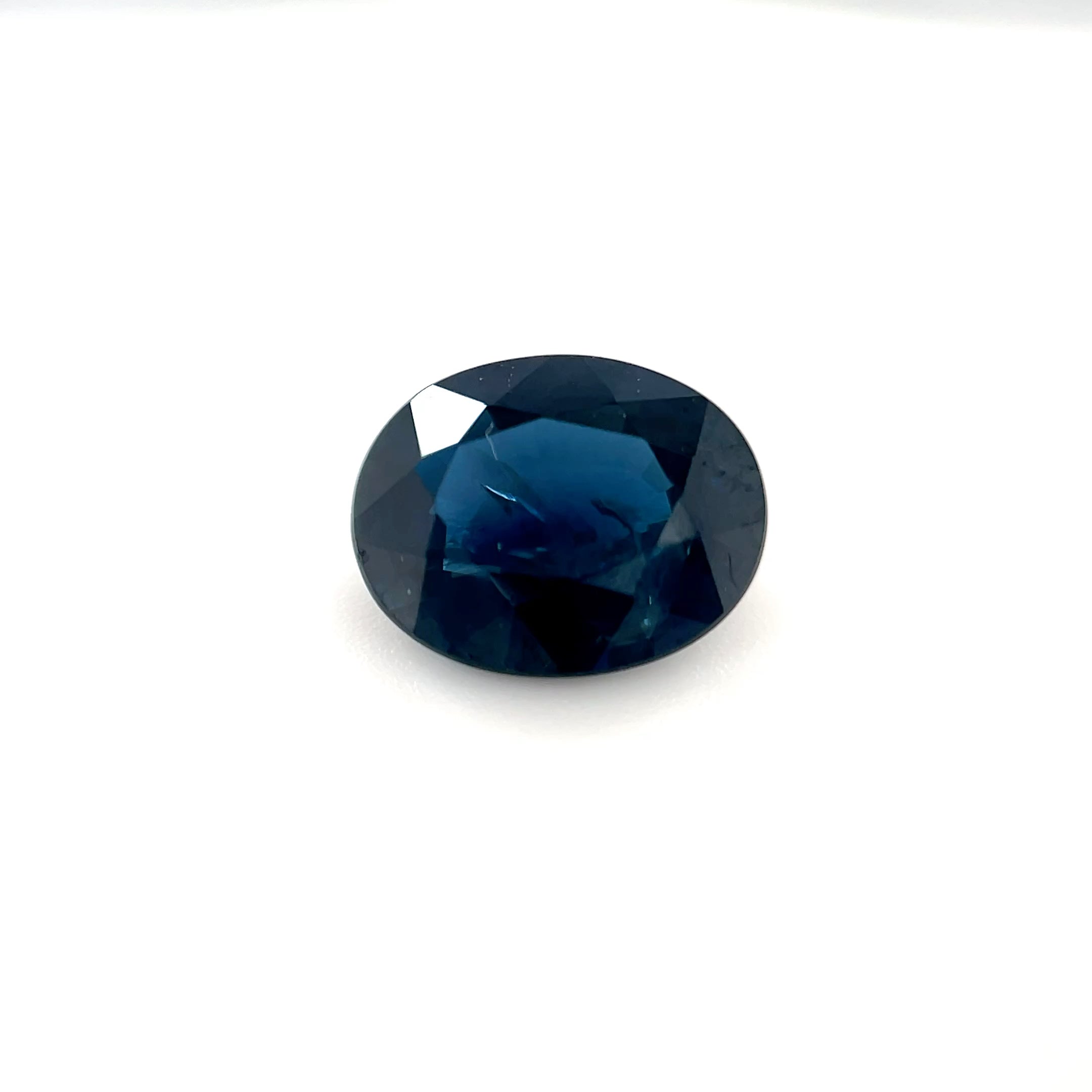 1.72ct Australian Sapphire Oval Cut Blue