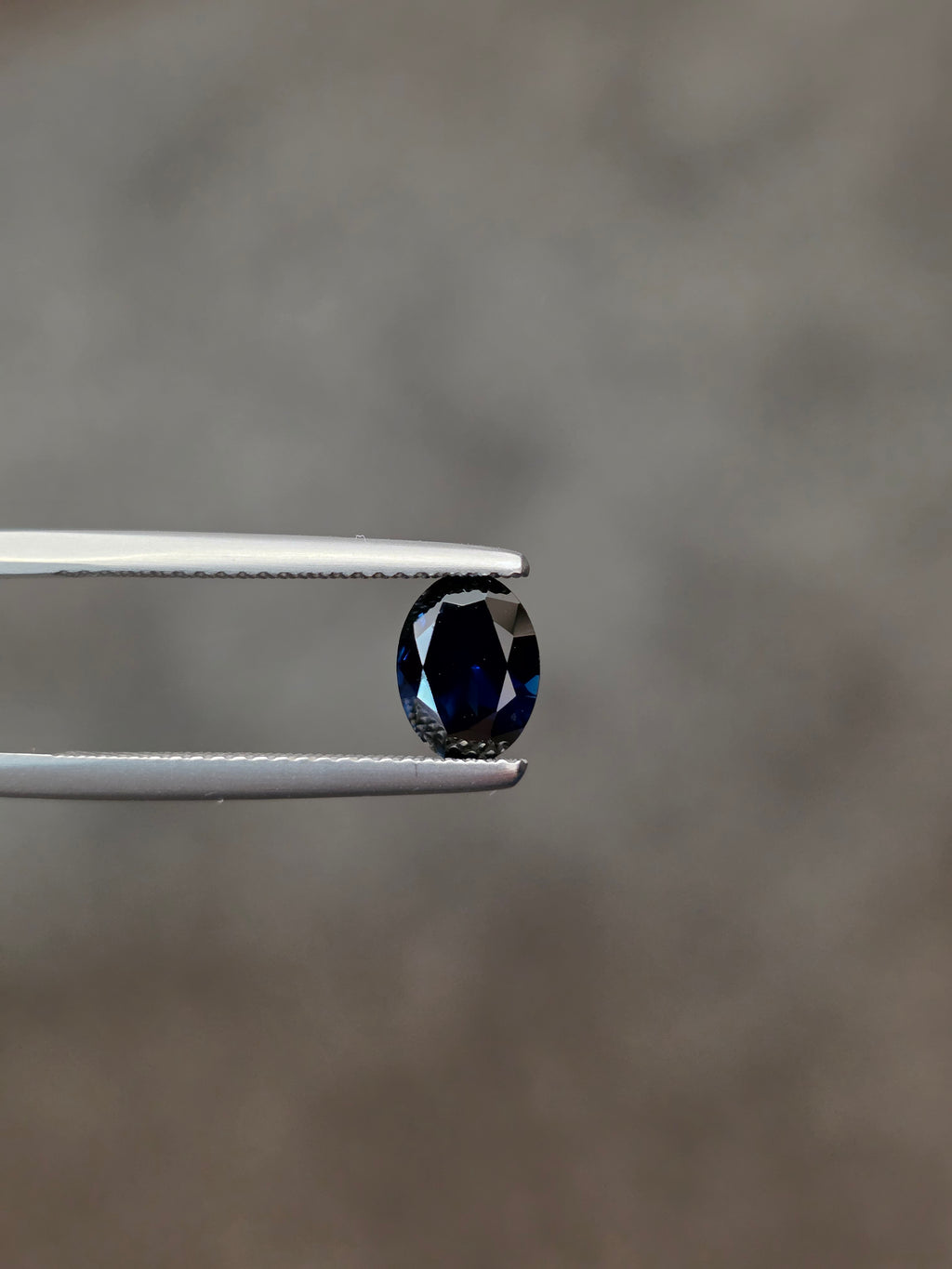 1.30ct Australian Sapphire Blue Oval Cut