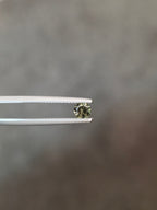 0.50ct Australian Sapphire Green Round Cut