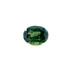 1.15ct Australian Sapphire Green Oval Cut