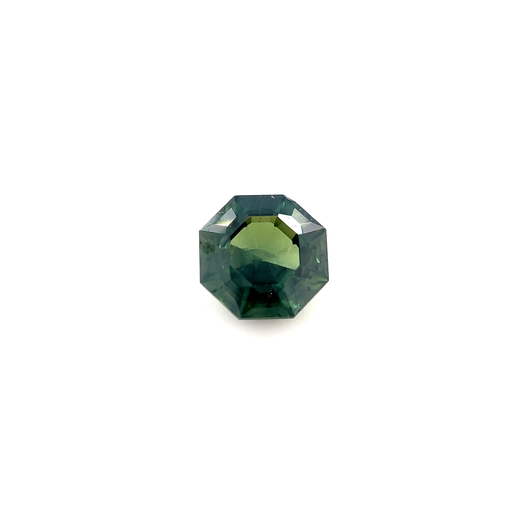 1.20 ct Australian Sapphire Green Octagonal Cut