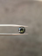 1.20 ct Australian Sapphire Green Octagonal Cut