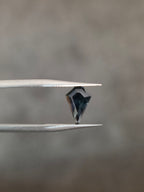 1.45ct Australian Teal Sapphire Kite Cut