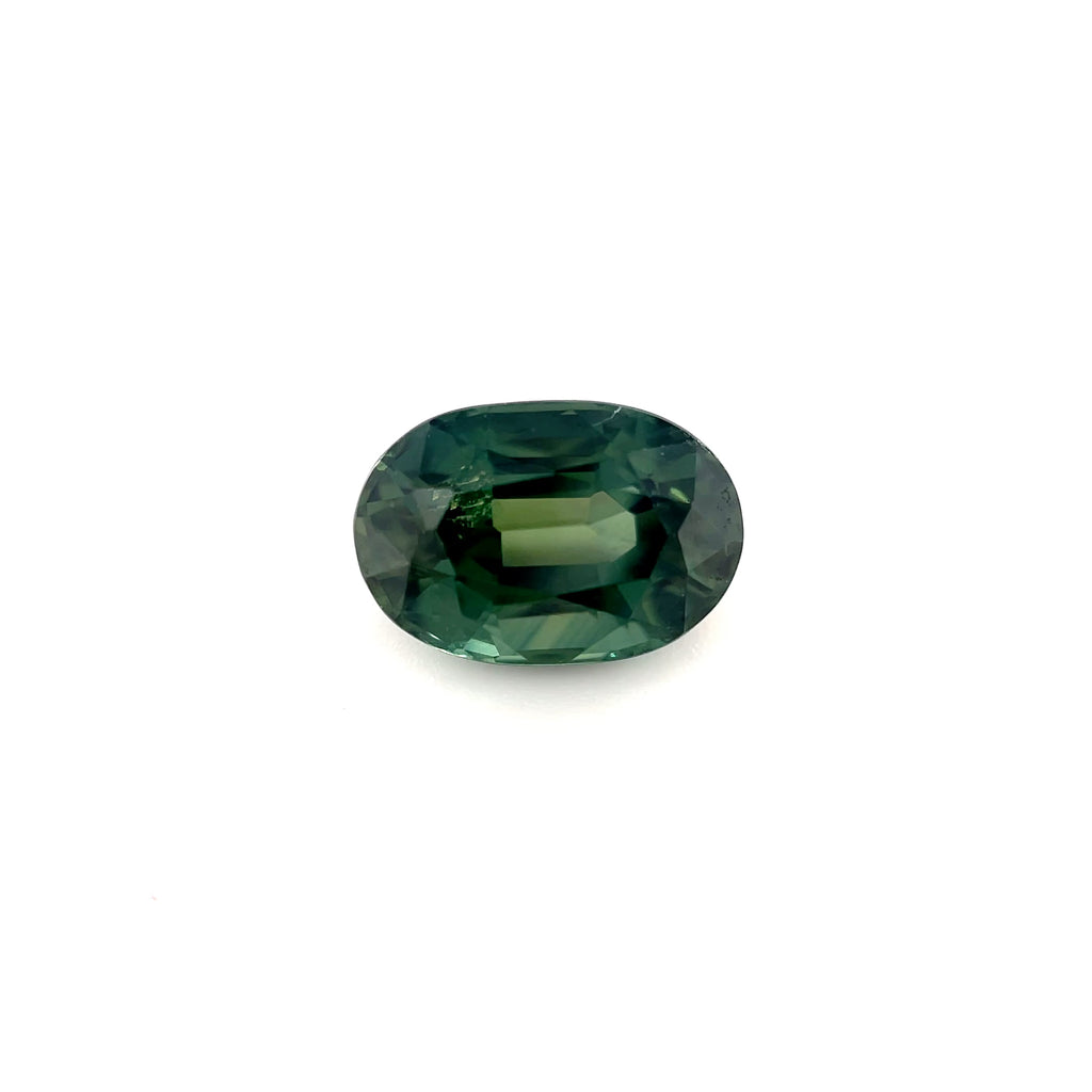 2.35ct Australian Green Sapphire  Oval Cut