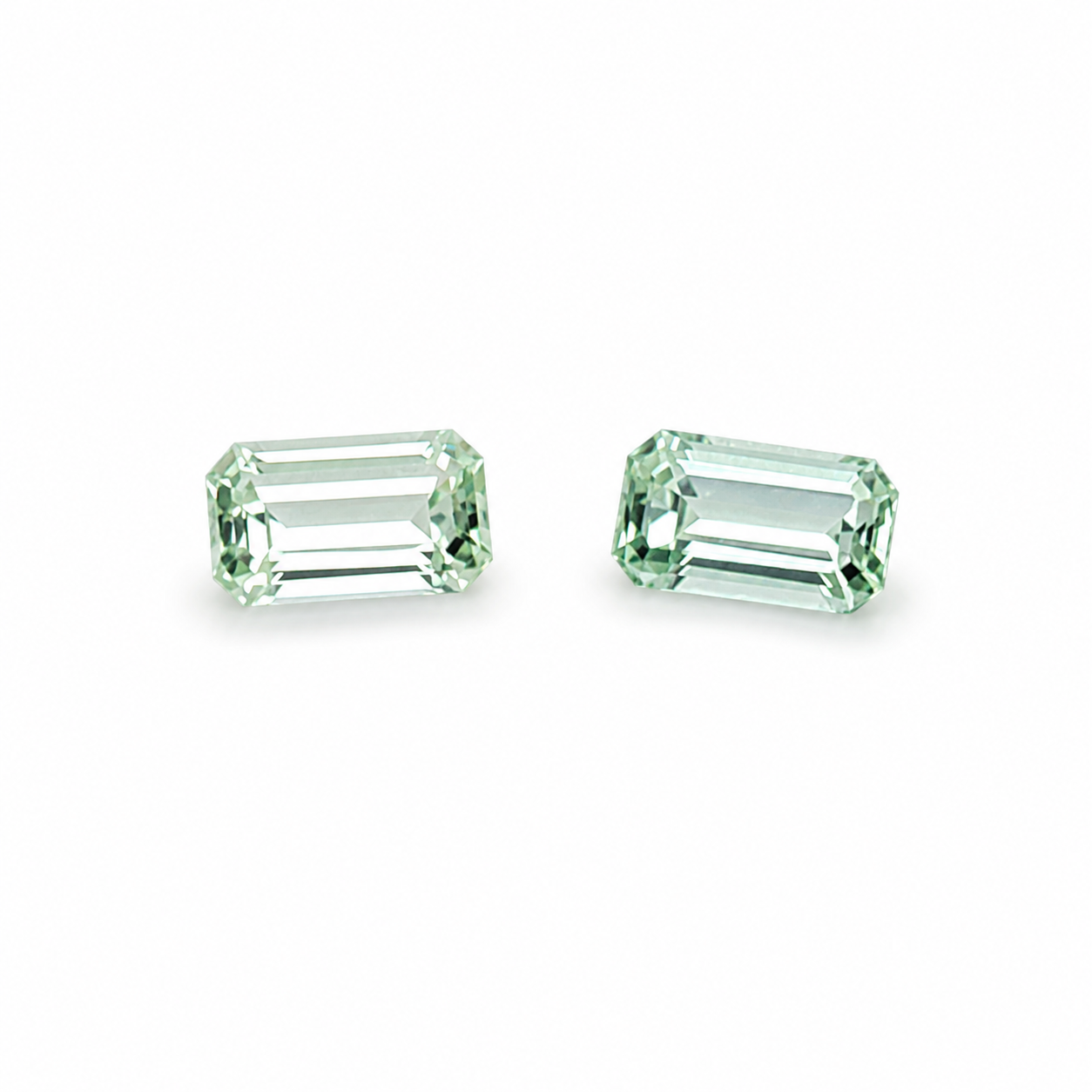 Mint Tourmaline Pair 0.93 ct