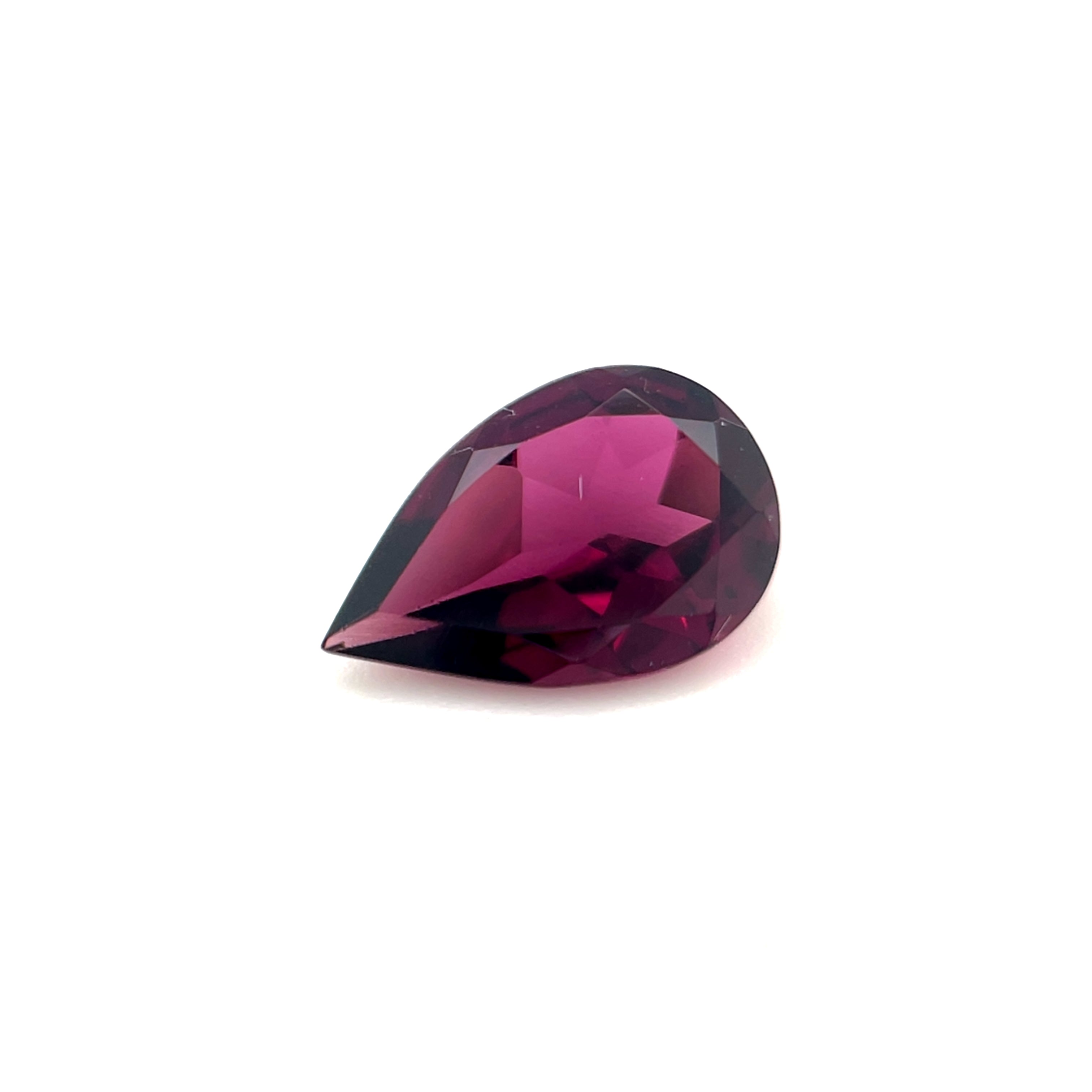 Rhodolite Garnet Pear Cut Gemstone – 6mm x 9mm