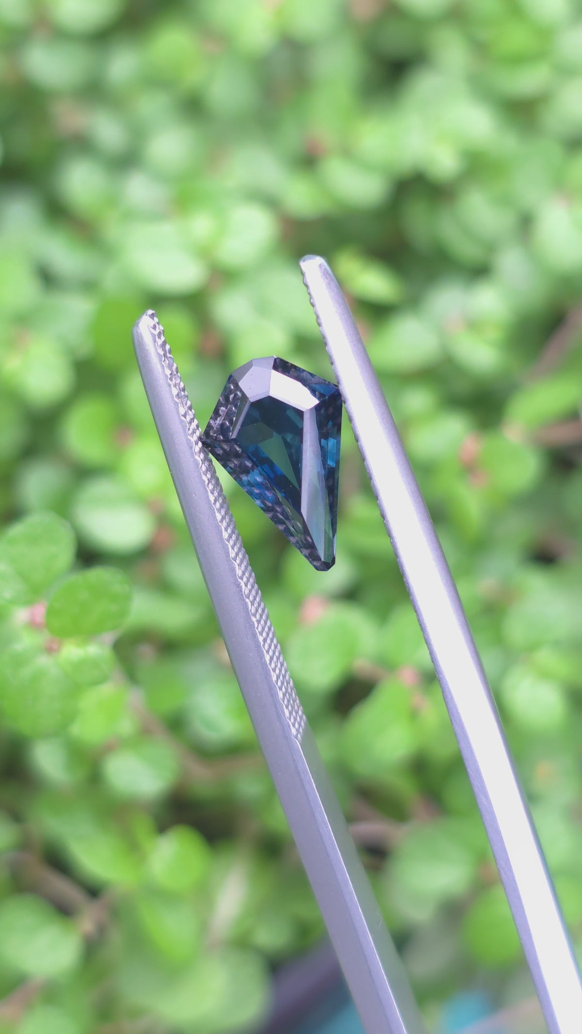 1.45ct Australian Teal Sapphire Kite Cut