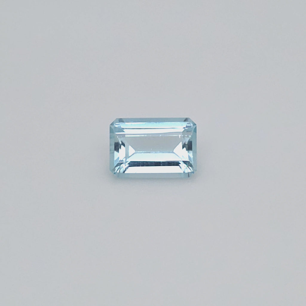 3.24ct Aquamarine Emerald Cut