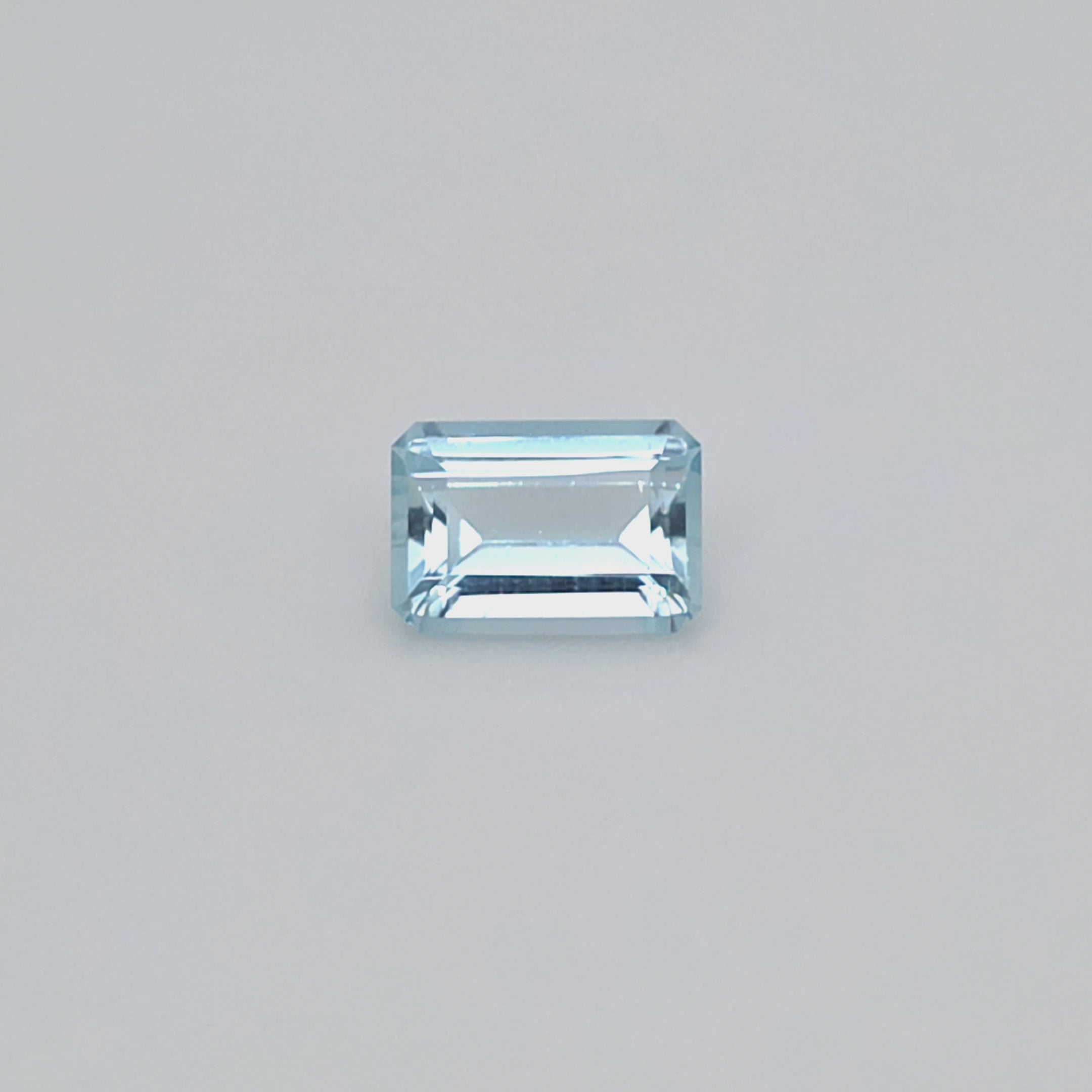 3.24ct Aquamarine Emerald Cut