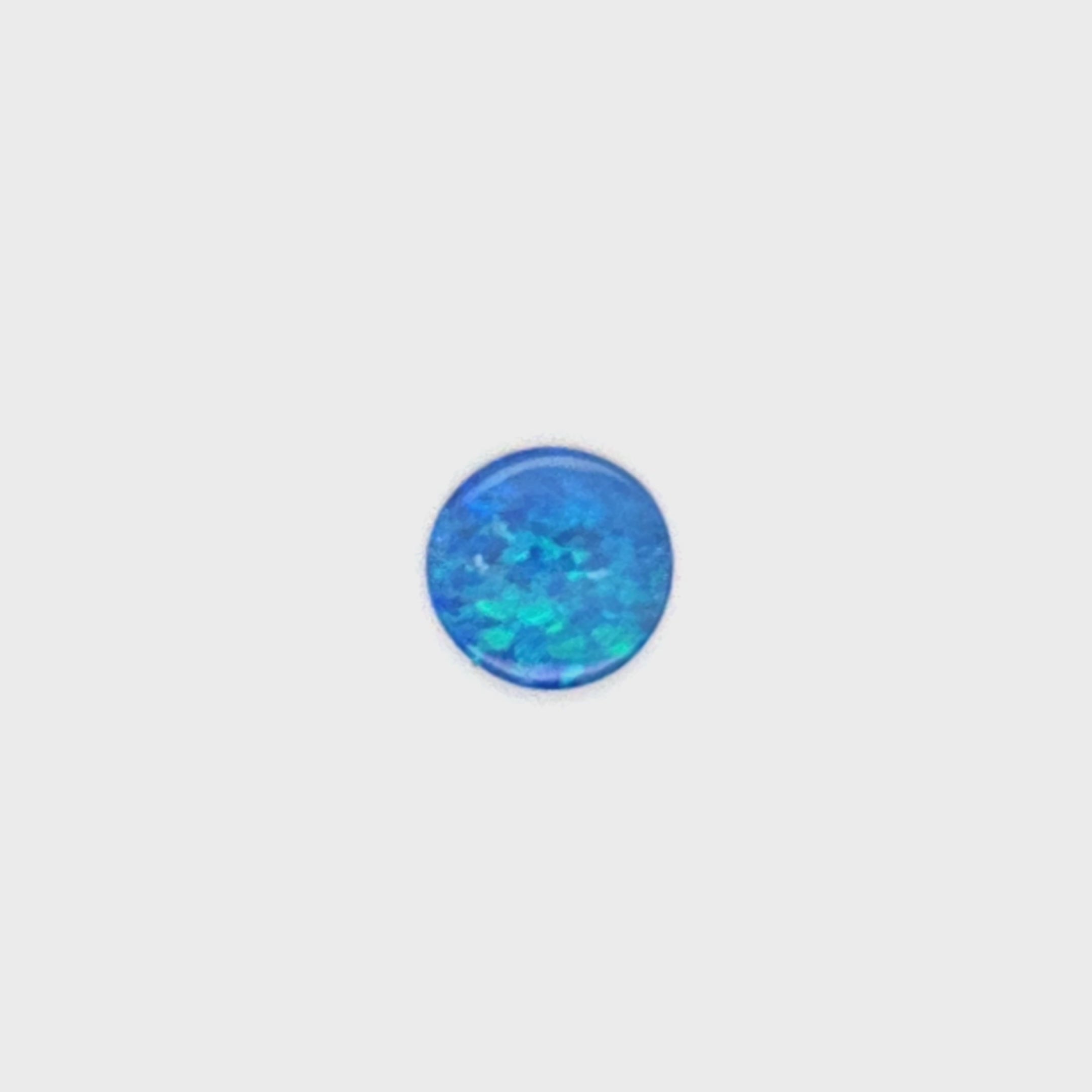 1.31 ct Australiabn Opal Doublet Coober Pedy Round Cut