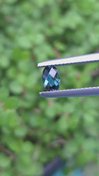 0.60ct Australian Sapphire Oval Cut Teal