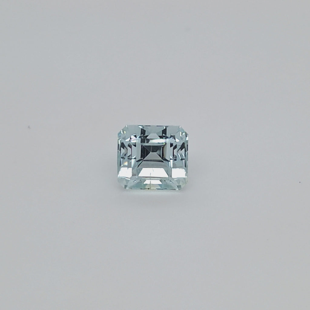 3.60ct Aquamarine Square Emerald Cut