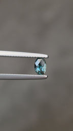 0.60ct Australian Sapphire Oval Cut Teal