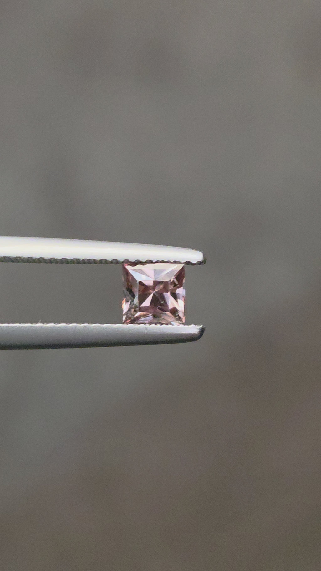 0.82 ct Australian Zircon Champagne Square Cut