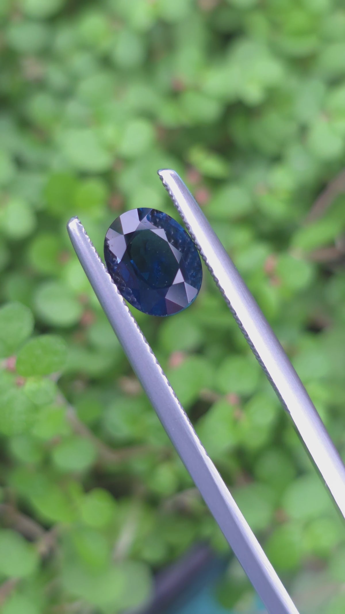 1.72ct Australian Sapphire Oval Cut Blue