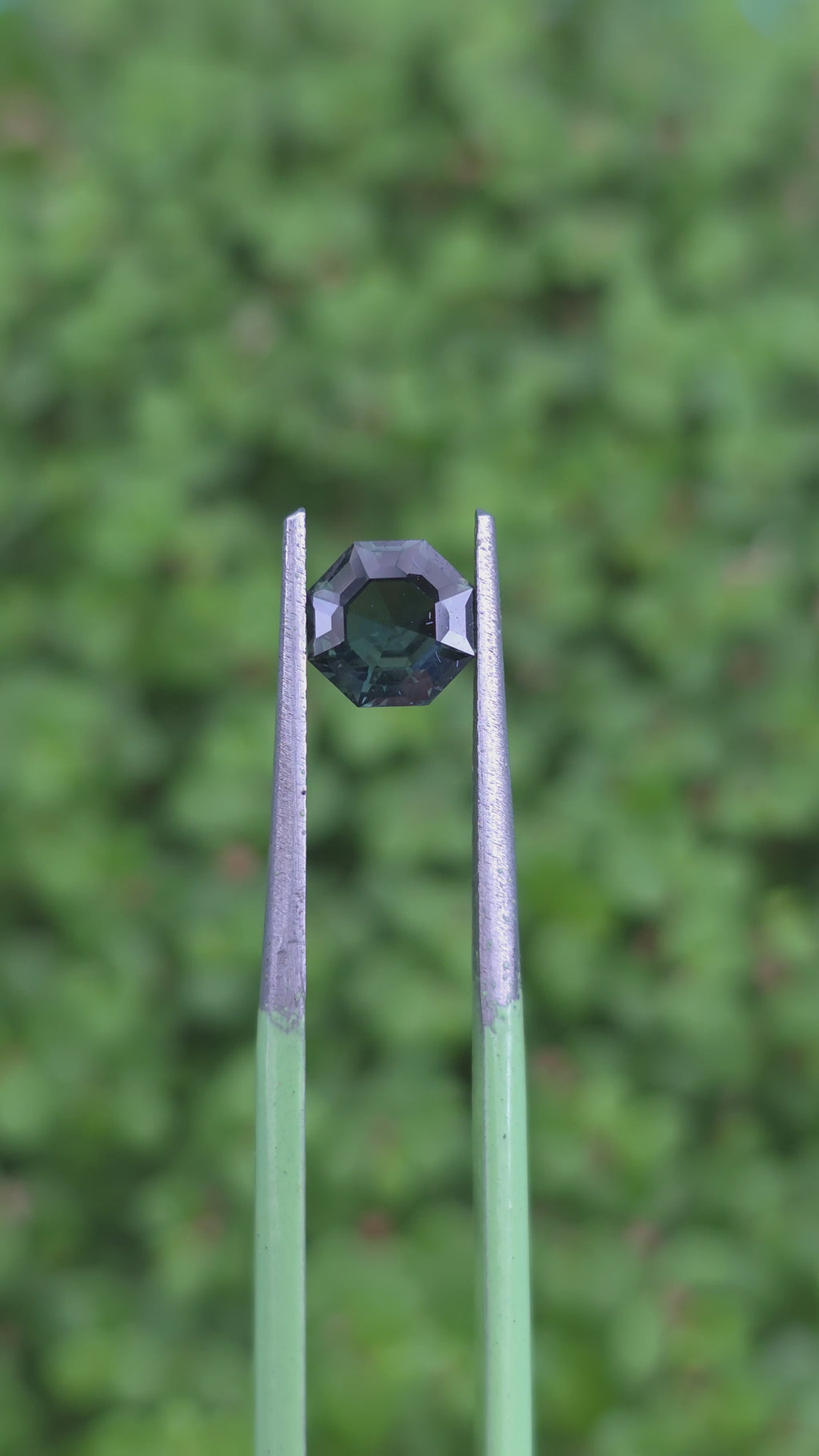 1.20 ct Australian Sapphire Green Octagonal Cut