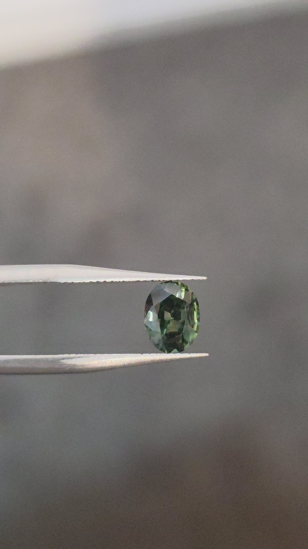 2.35ct Australian Green Sapphire  Oval Cut