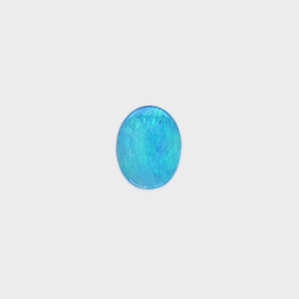 1.54ct Australian Opal Doublet Coober Pedy Oval Cut