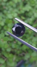 3.48ct Australian Sapphire Teal Green Round Cut