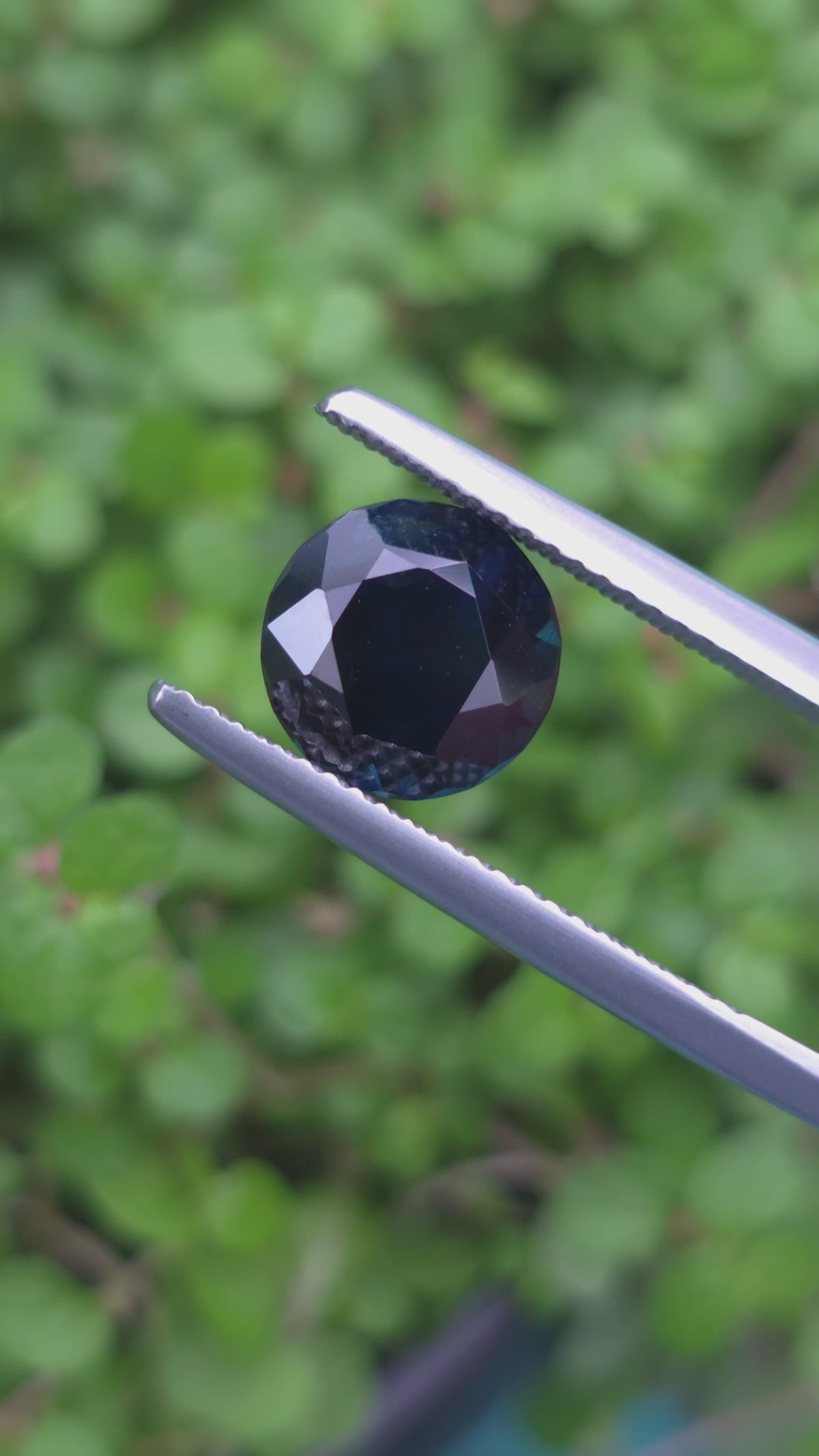 3.48ct Australian Sapphire Teal Green Round Cut