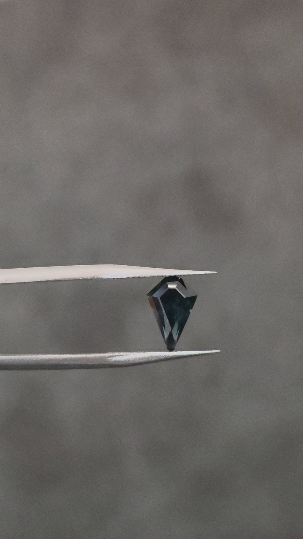 1.45ct Australian Teal Sapphire Kite Cut