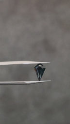 1.45ct Australian Teal Sapphire Kite Cut